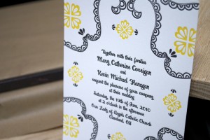 yellow-black-white-letterpress-wedding-invitations