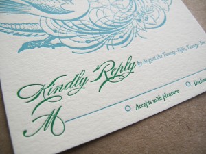 Aqua-Emerald-Letterpress-Wedding-Invitation