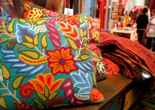 Karma Living Embroidered Pillows