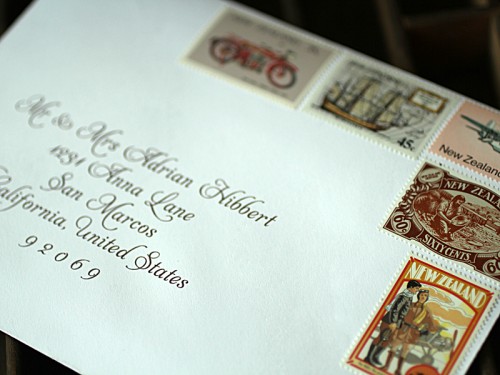 Rachelle-Todd-Vintage-Stamps-Wedding-Invitation-Envelope