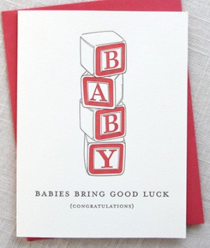 baby congratulations cards