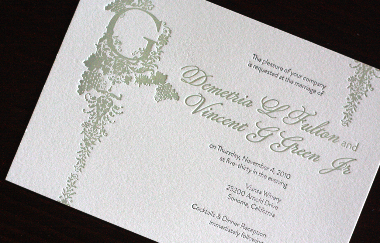 Victorian Themed Wedding Invitations 2