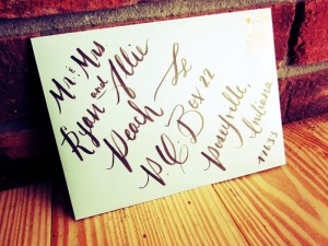 Wedding-Invitation-Calligraphy-Envelope
