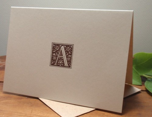 Bumblebee-Letterpress-Ornate-Monogram-Cards
