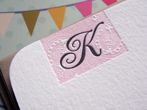 Lucky-Bee-Press-Paisley-Initial-Note-Cards
