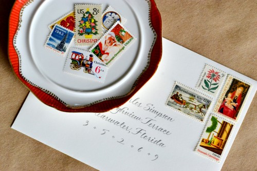 The-Paper-Nickel-christmas-vintage-postage-stamps