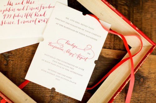 red-calligraphy-letterpress-wedding-invitations