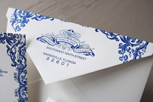 Blue-Letterpress-Puerto-Rico-Wedding-Invitations-Envelope