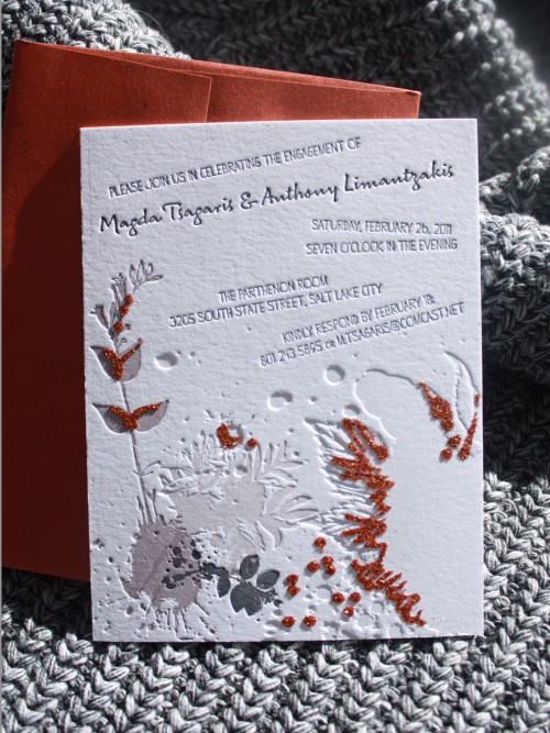 Print-Cursive-Modern-Red-Gray-Letterpress-Wedding-Invitation