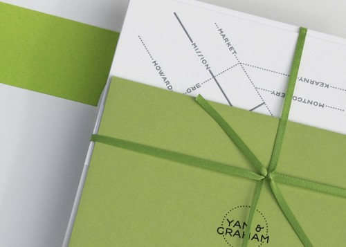 green-white-nature-inspired-letterpress-wedding-invitations-ribbon