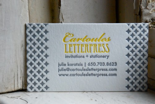 yellow-gray-letterpress-business-cards