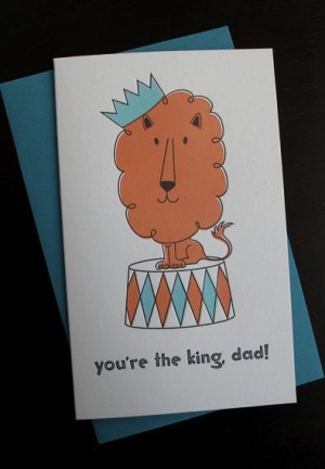Anemone-Letterpress-Lion-Fathers-Day-Card