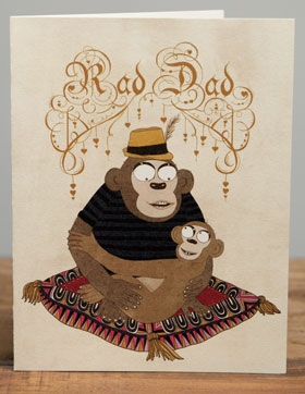 Red-Cap-Cards-Monkey-Fathers-Day