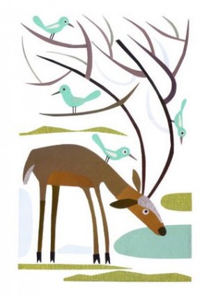 Urubbu-Deer-Card