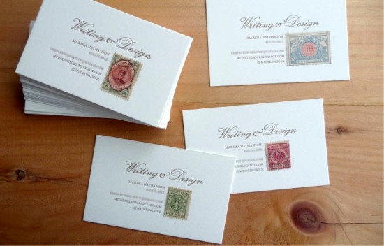 Vintage-Stamp-Letterpress-Business-Cards