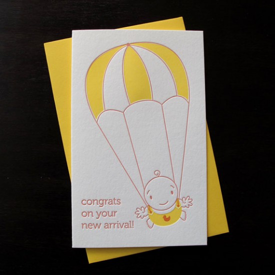 Anemone-Letterpress-Baby-Congratulations-Card