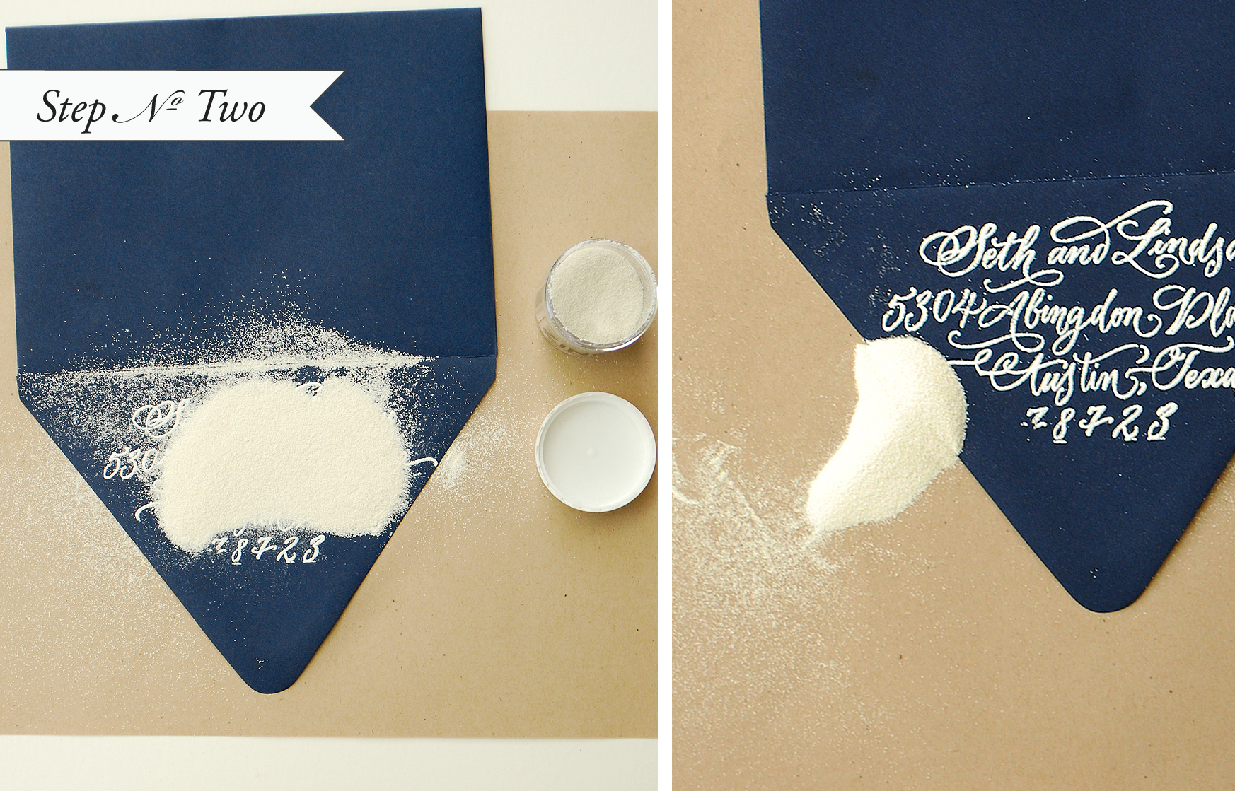 Stamping With Powders