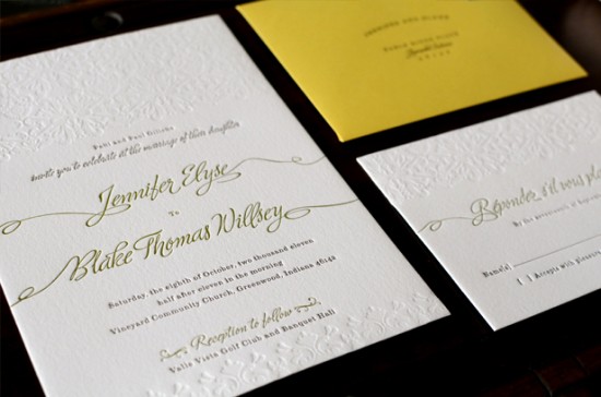 yellow-blind-deboss-letterpress-wedding-invitations