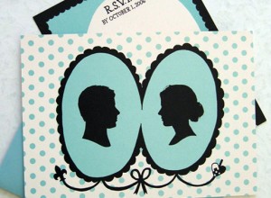 Custom Whimsical Wedding Invitations by Bird and Banner
