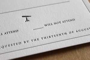 Letterpress Wedding Invitations by Moontree Letterpress (3)