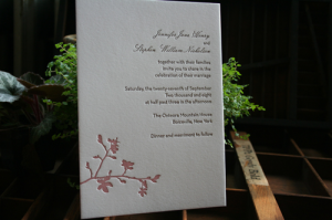 Letterpress Wedding Invitations by Moontree Letterpress (23)
