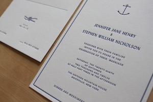 Letterpress Wedding Invitations by Moontree Letterpress (22)