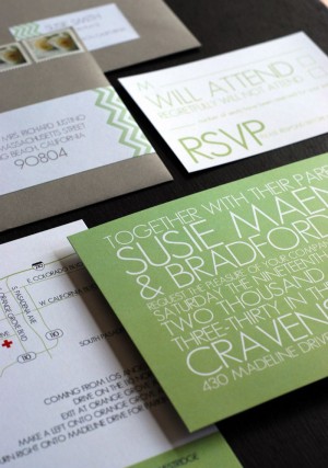 Green-White-Gray-Chevron-Stripe-Wedding-Invitations-Text