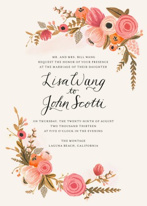 Wedding Invitations by Rifle Paper Co.