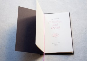 Custom Vintage-Inspired Letterpress Wedding Invitations by Constellation and Co.