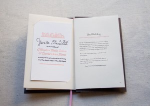 Custom Vintage-Inspired Letterpress Wedding Invitations by Constellation and Co.