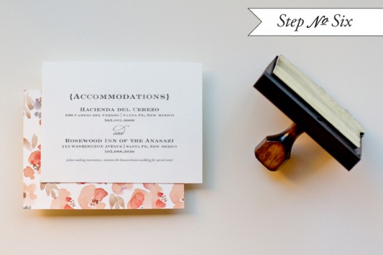 DIY Tutorial: Floral Watercolor Wedding Invitations