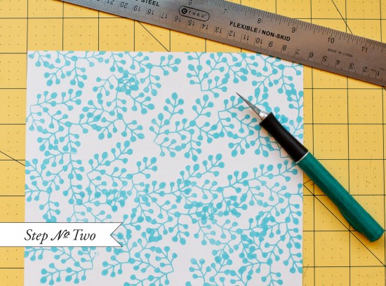 DIY Tutorial: Rubber Stamp Envelope Liners