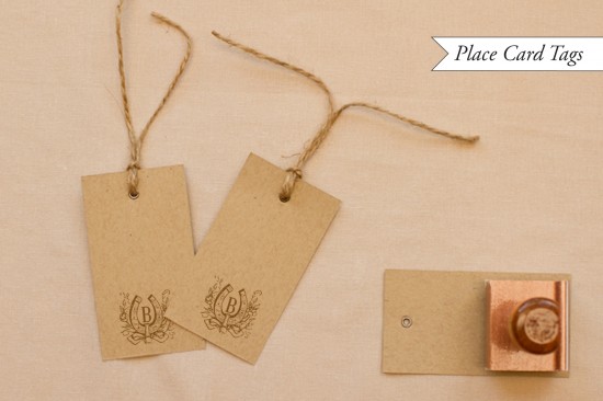 Western Wedding Detail Ideas and Inspiration - Place Cards
