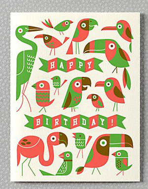 Birdy Birthday by Hello Lucky