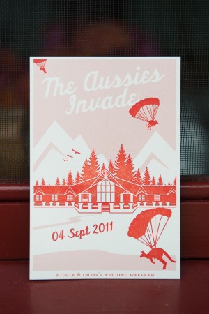 Red White Travel-Inspired Wedding Invitations via Oh So Beautiful Paper (25)