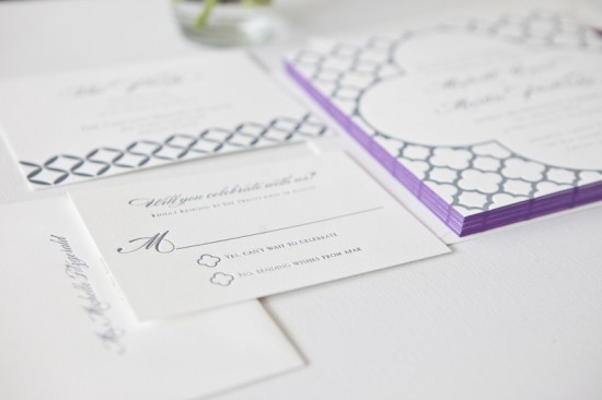 Courtney Callahan Paper Wedding Invitations via Oh So Beautiful Paper (6)