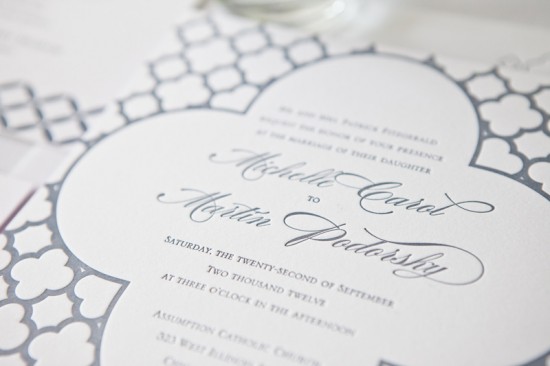 Courtney Callahan Paper Wedding Invitations via Oh So Beautiful Paper (3)