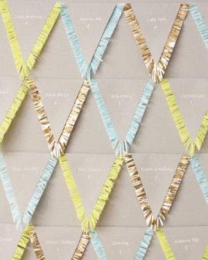 Day-Of Wedding Stationery Inspiration and Ideas: Fringe via Oh So Beautiful Paper