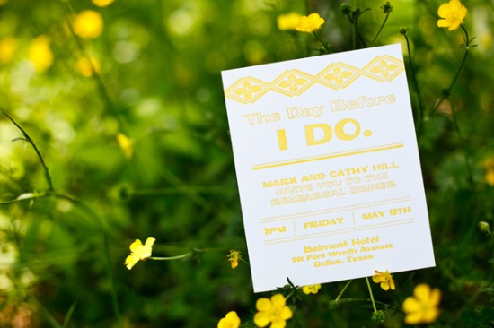 Wedding Invitations by Fourth Year Studio via Oh So Beautiful Paper (4)