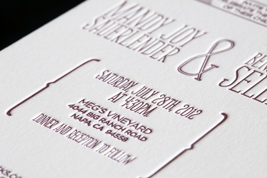 Wedding Invitations by Cristina Pandol via Oh So Beautiful Paper (2)