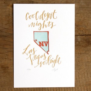 One Canoe Two Letterpress State Prints via Oh So Beautiful Paper (6)