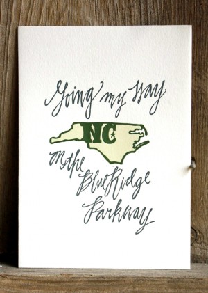 One Canoe Two Letterpress State Prints via Oh So Beautiful Paper (5)