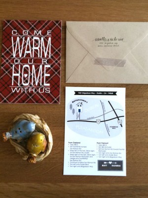 Housewarming Party Invitations by Victory Paper Designs via Oh So Beautiful Paper (3)