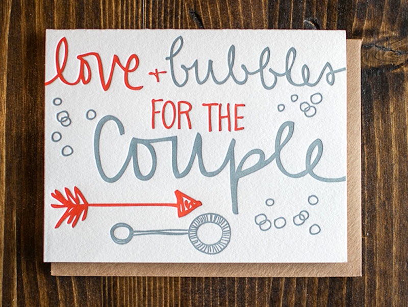Wedding Congratulations Cards From 9th Letter Press