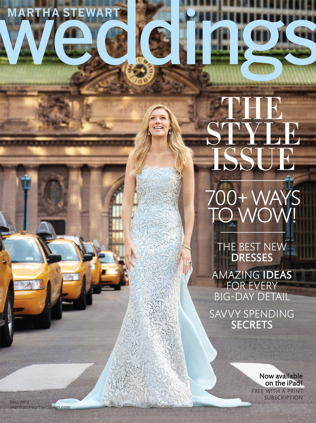 Sneak Peek – Martha Stewart Weddings Fall 2012 Issue!