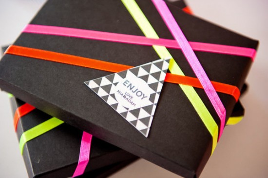 Day-Of Wedding Stationery Inspiration and Ideas: Geometric via Oh So Beautiful Paper