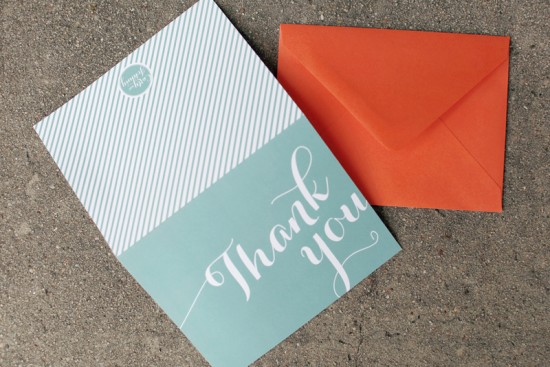 Modern Wedding Invitations by Atheneum Creative via Oh So Beautiful Paper (2)