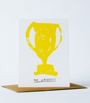Pictogram The Greatest Card by Yellow Owl Workshop