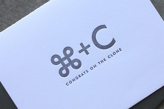 Congrats on the Clone by Dingbat Press