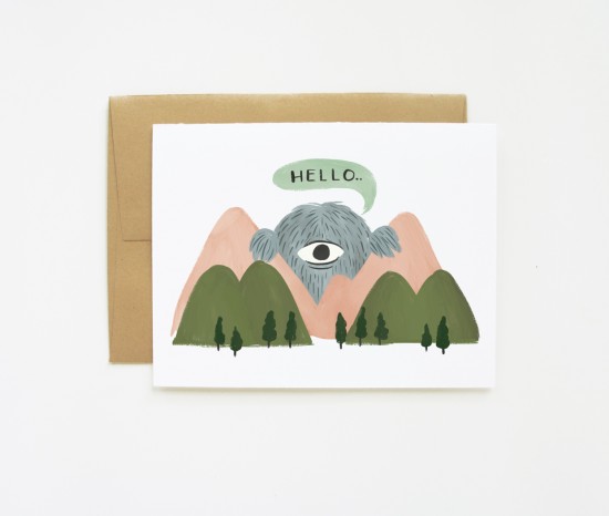 Illustrated Stationery by Quill and Fox via Oh So Beautiful Paper (4)
